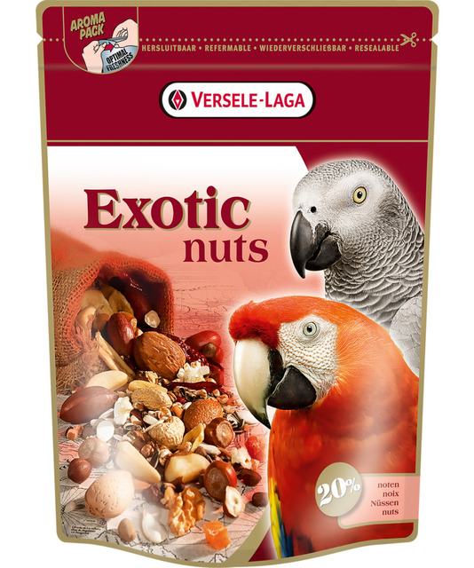 Versele-Laga Prestige Exotic Nuts lindude täistoit 750 g