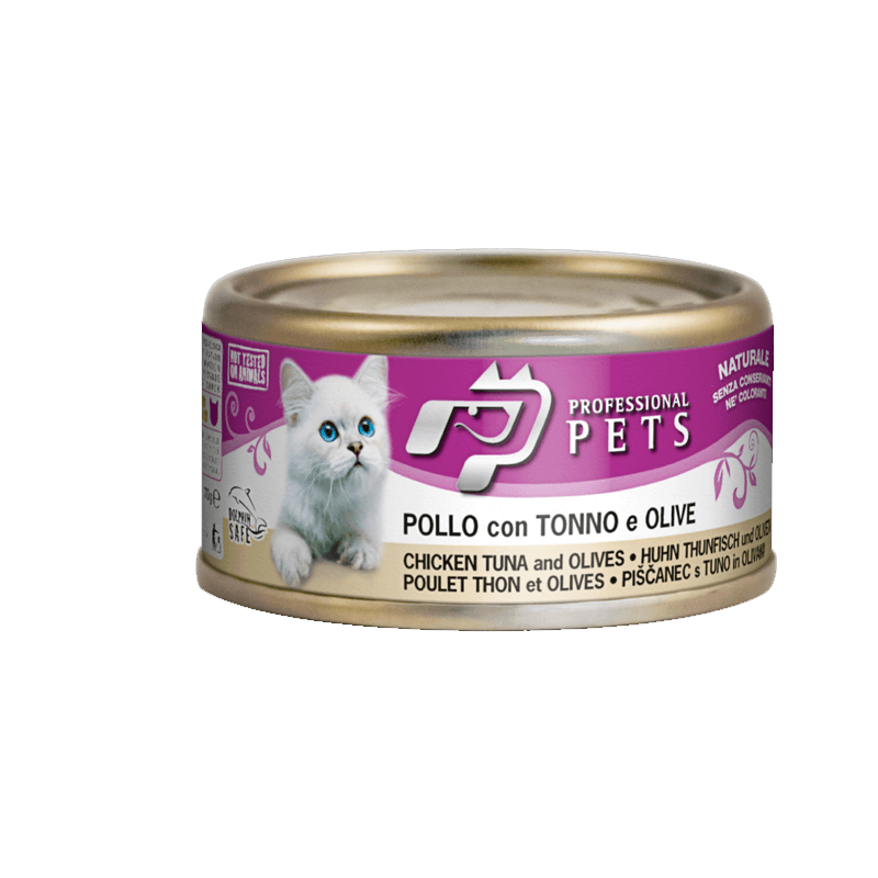 Professional Pets Chicken with Tuna & Olives 70g