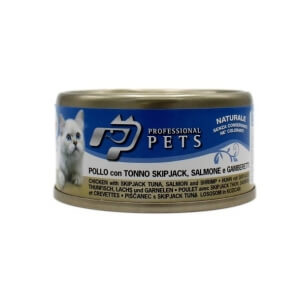 Professional Pets Chicken with Tuna, Salmon & Shrimps 70g