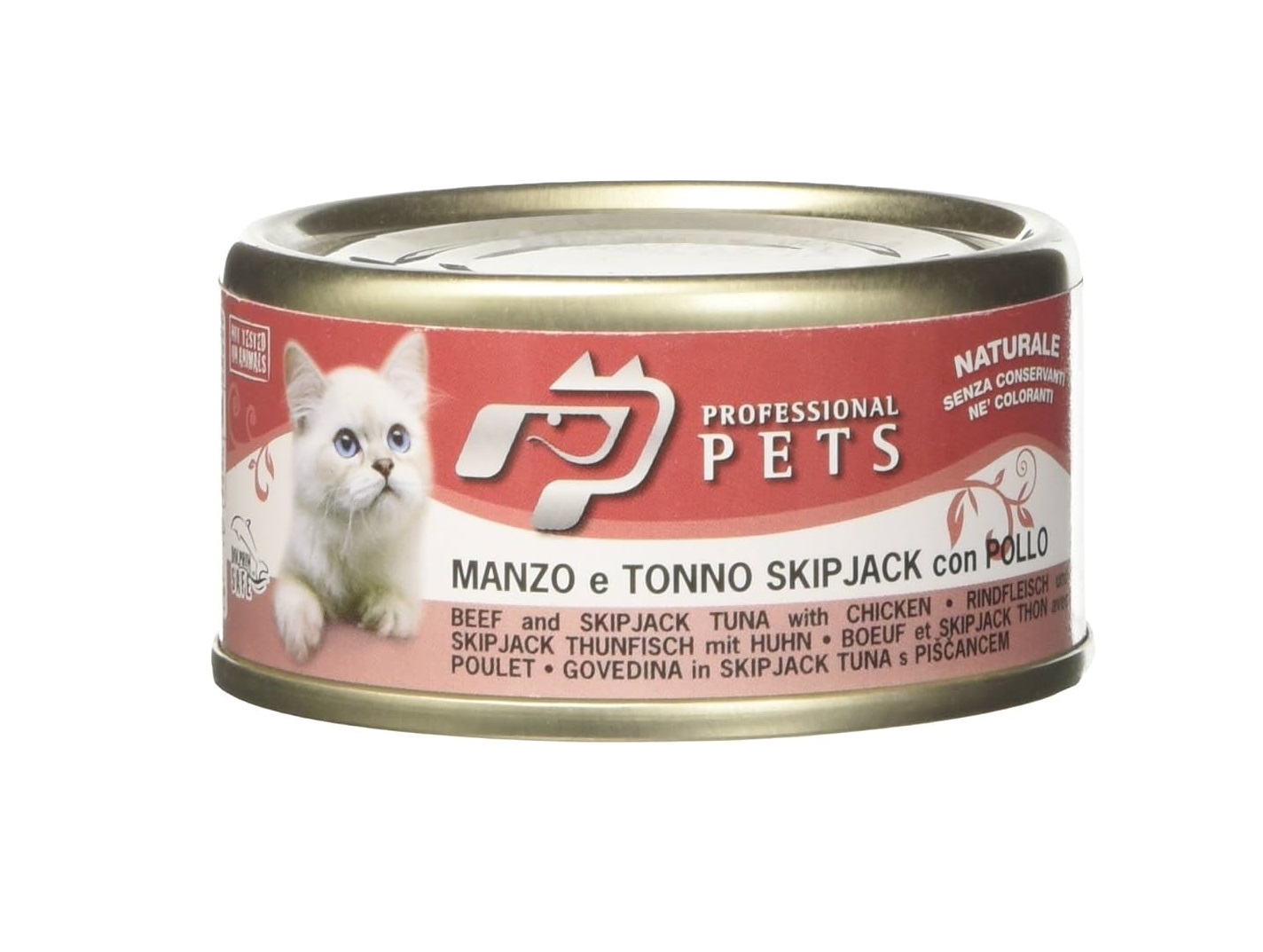 Professional Pets Beef & Tuna with Chicken 70g