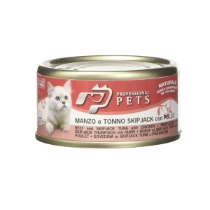 Professional Pets Beef & Tuna with Chicken 70g