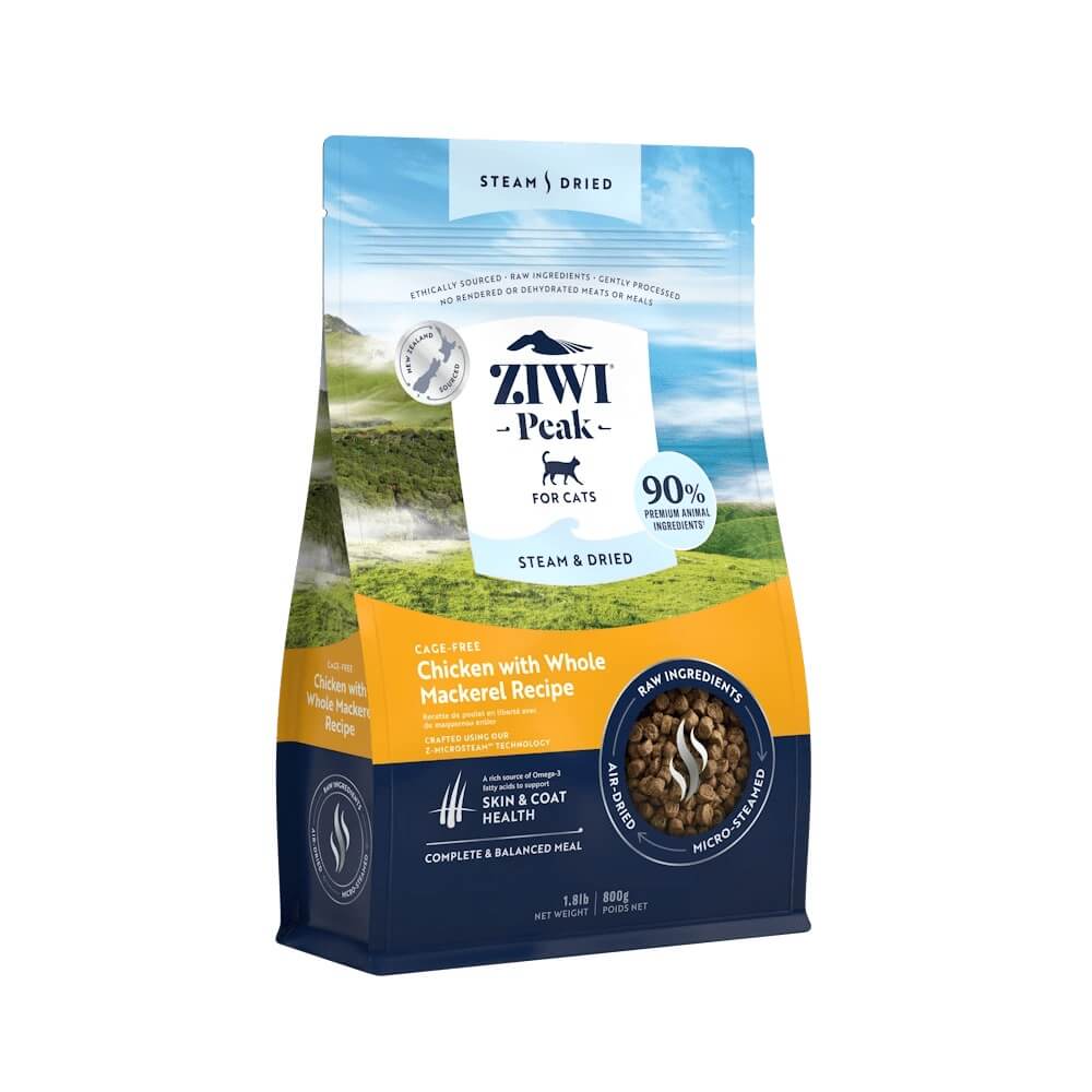 Ziwi Peak Steam & Dried Chicken kassitoit 800g