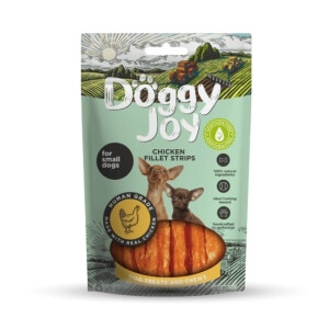 Doggy Joy chicken fillet strips närimismaiused koerale 55g