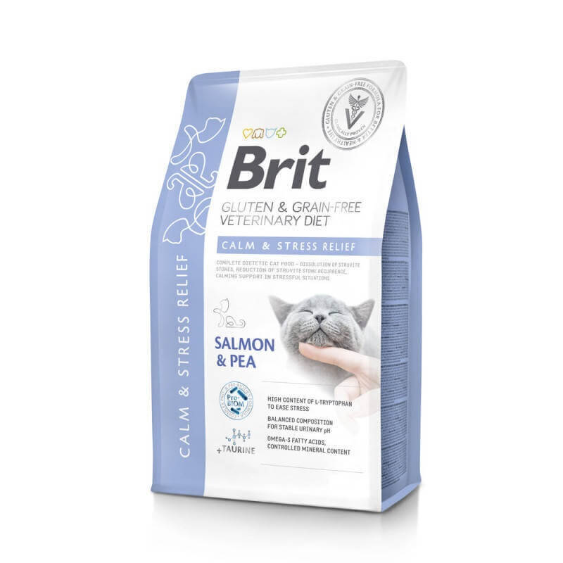 Brit Veterinary Diet Calm & Stress Relief erisööt kassidele 5kg