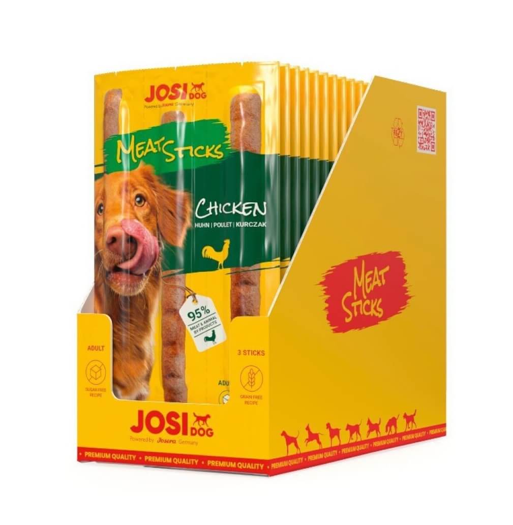 JosiDog Meat Sticks Chicken 20x33g