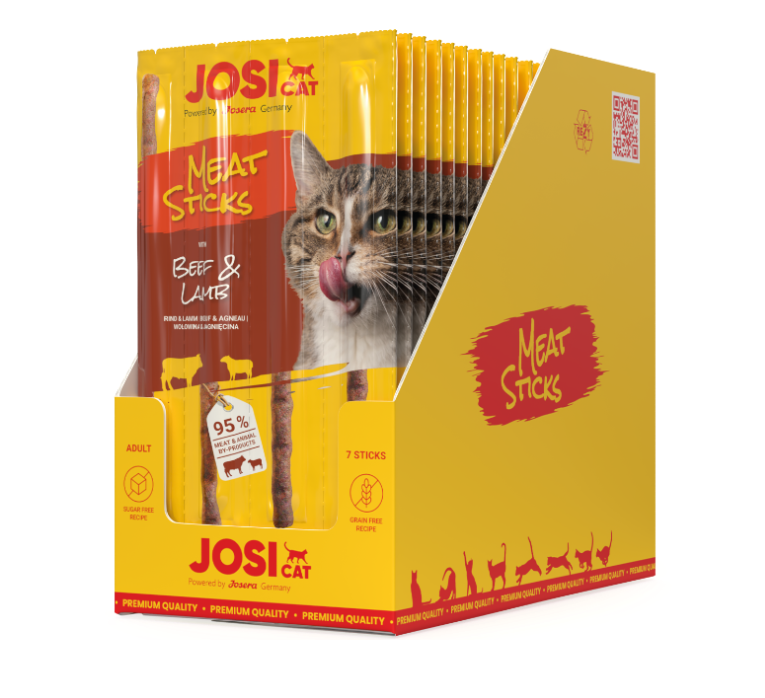 JosiCat Meat Sticks Beef&Lamb 20x35g
