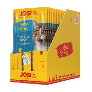 JosiCat Meat Sticks Salmon&Trout 20x35g
