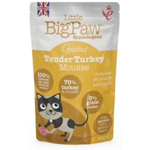 Little Bigpaw kassi einekotike Mousse kalkuniga 85 g