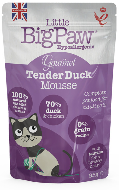 Little Bigpaw kassi einekotike Mousse pardiga 85 g