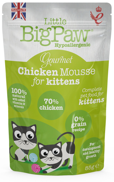 Little Bigpaw kassipoja einekotike Mousse kanaga 85 g