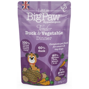 Little Bigpaw koera einekotike pardi ja köögiviljadega 85 g