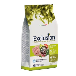 Exclusion Mediterraneo Adult Chicken Small Breed 2kg