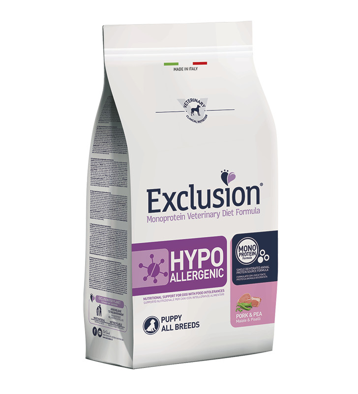 Exclusion Hypoallergenic Puppy Pork&Pea 2kg
