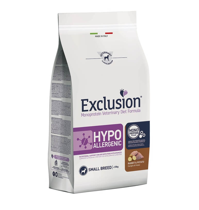 Exclusion Hypoallergenic Adult Rabbit&Potato Small Breed 2kg
