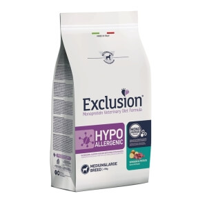 Exclusion Hypoallergenic Adult Venison&Potato Medium/Large Breed 2kg