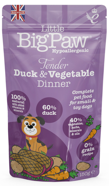 Little Bigpaw koera einekotike pardi ja köögiviljadega 150 g