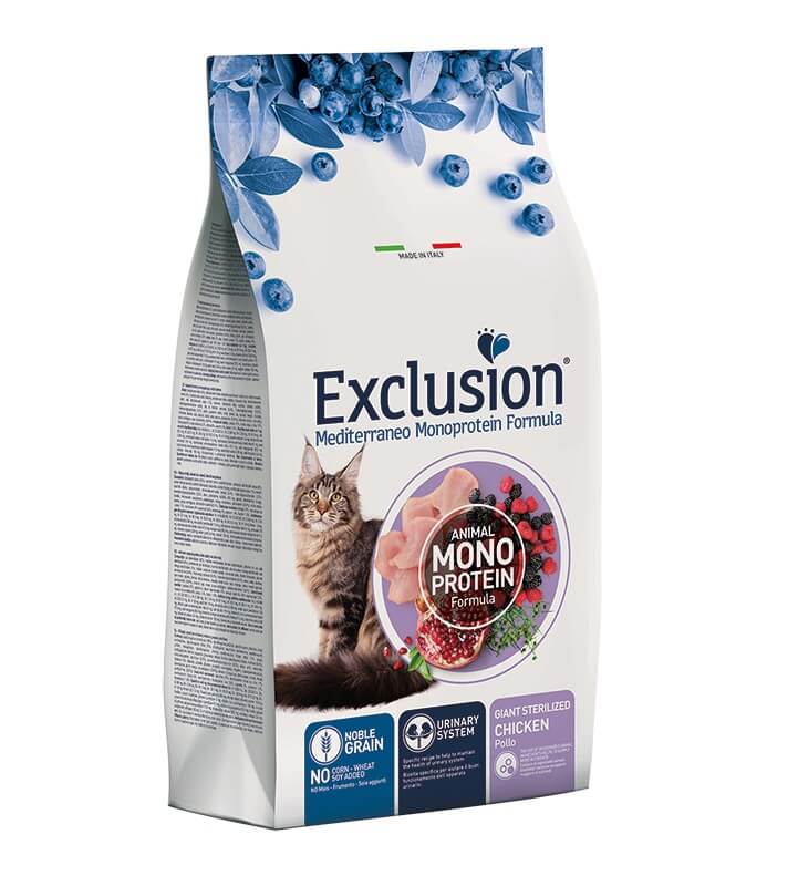 Exclusion Mediterraneo Cat Giant Sterilized Chicken 1,5kg