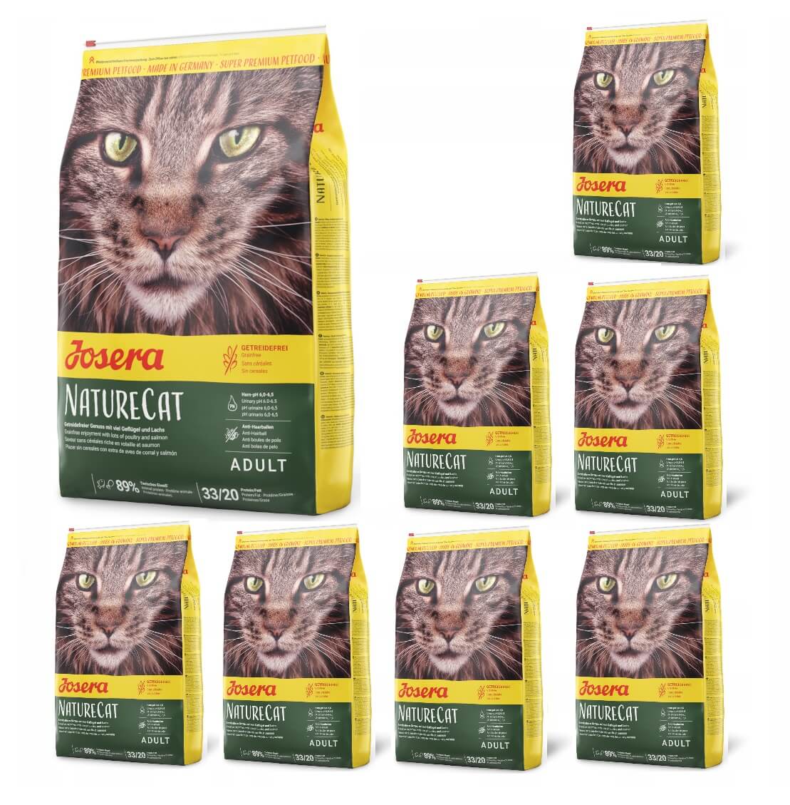 Josera NatureCat 8x400g
