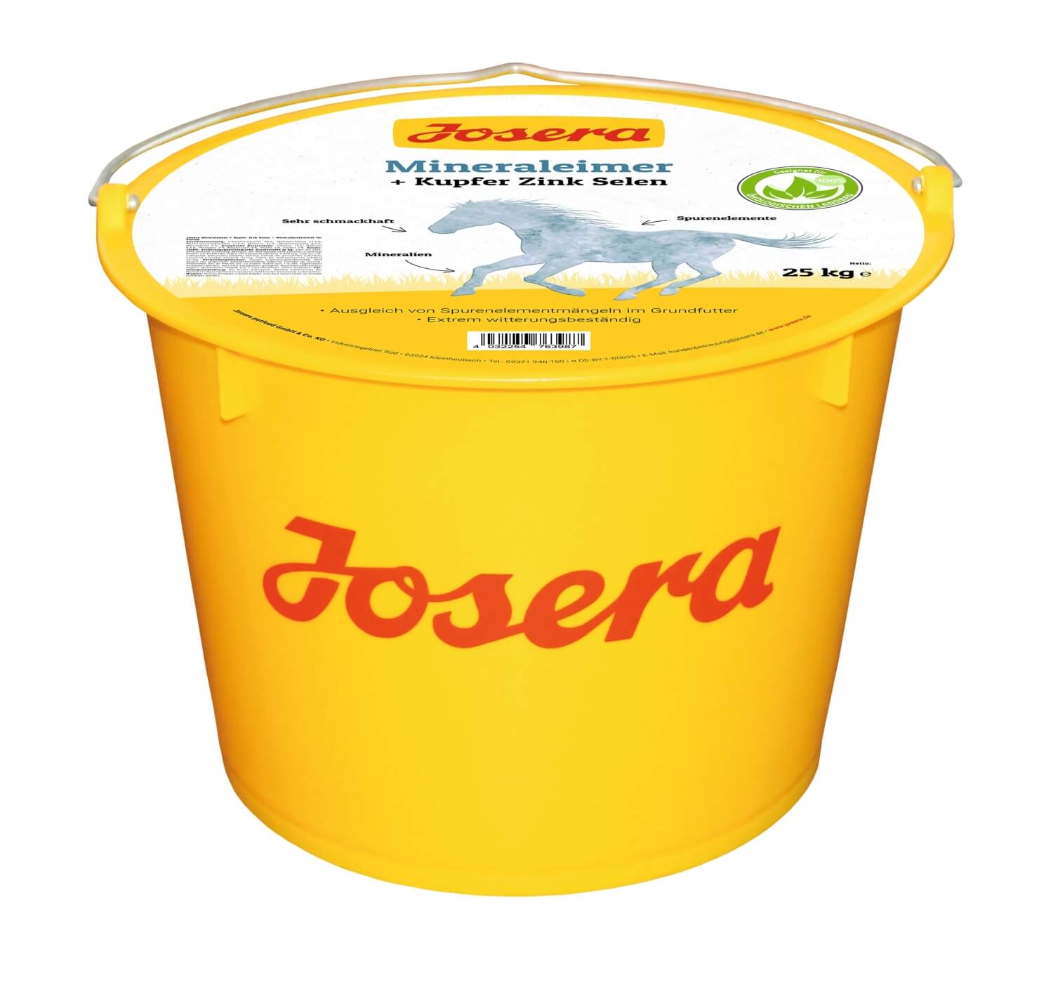 Mineraleimer Pferd 25kg