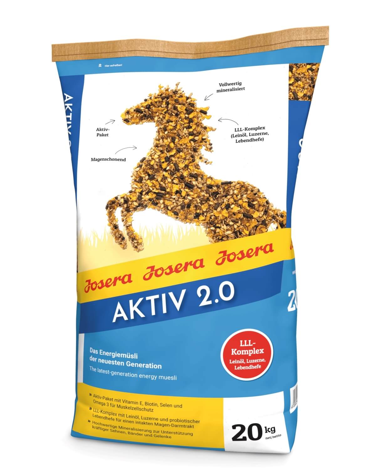 Josera Muesli Active Mix 2.0. 20kg