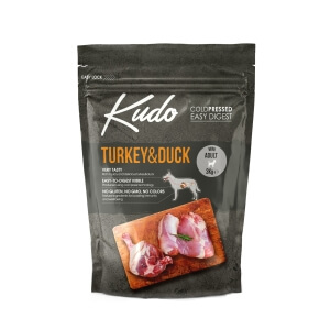 Kudo Turkey&Duck külmpressitud koeratoit 3kg