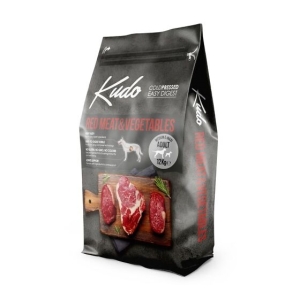 Kudo Red Meat&Vegetables külmpressitud koeratoit 12kg