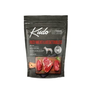 Kudo Red Meat&Vegetables Mini külmpressitud koeratoit 3kg