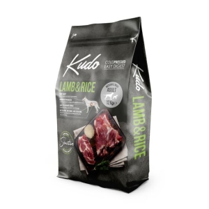 Kudo Lamb&Rice külmpressitud koeratoit 12kg