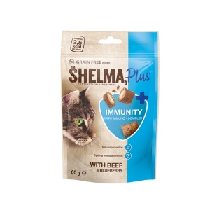 Shelma IMMUNITY  veise-ja mustika täidisega padjakesed 60g