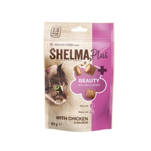 Shelma  BEAUTY kana-ja lõhe täidisega padjakesed 60g