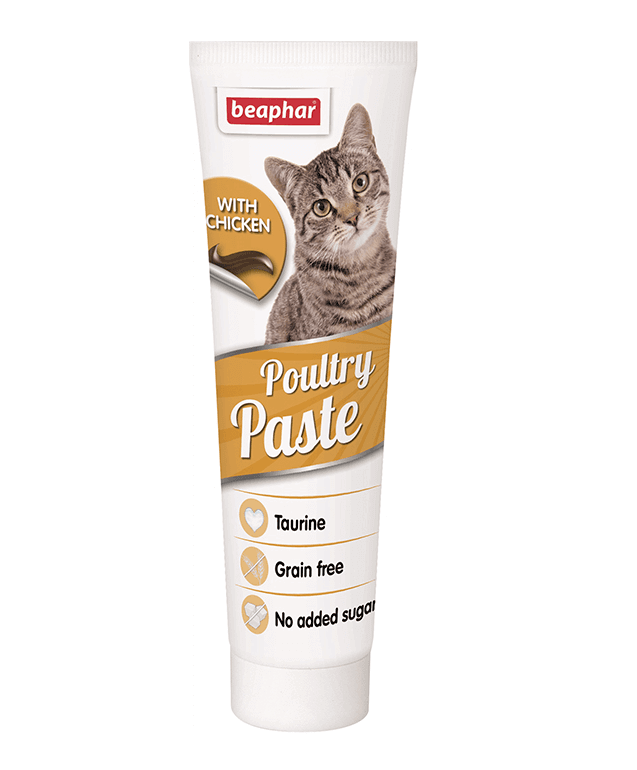 Beaphar Poultry Paste Cat Chicken/Taurine (Omega 3/6) 100g (vit.pasta tauriiniga)