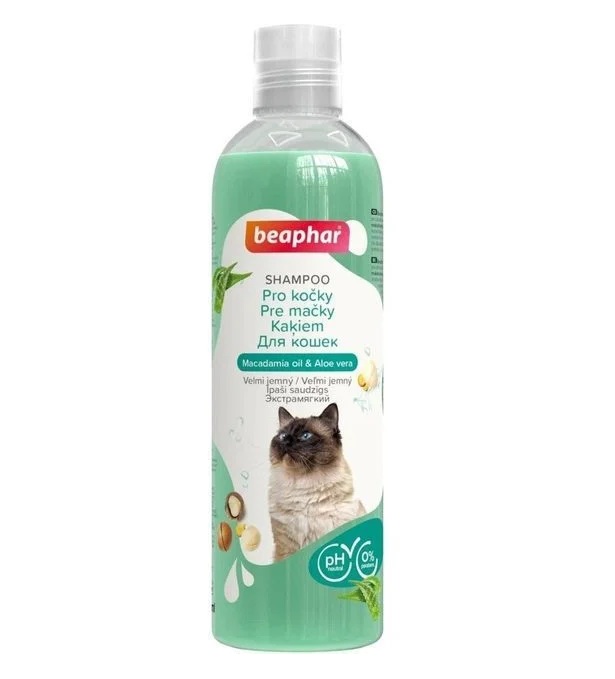 Beaphar Shampoo Cat/Kitten Macadamia Oil & Aloe Vera 250ml