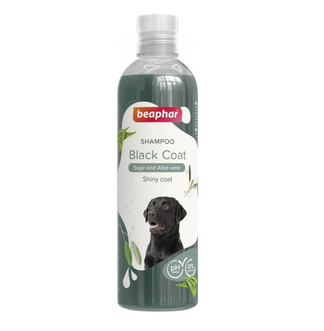 Beaphar Shampoo Dog Black Coat Sage & Aloe Vera 250ml