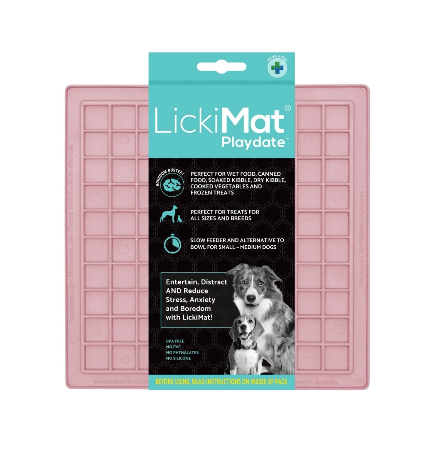 Lickimat Playdate Classic Guava lakumatt koertele