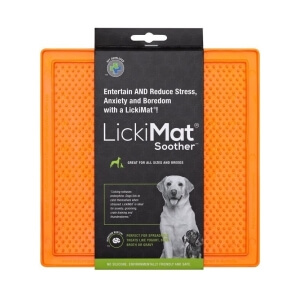 Lickimat Soother Classic Orange lakumatt koertele
