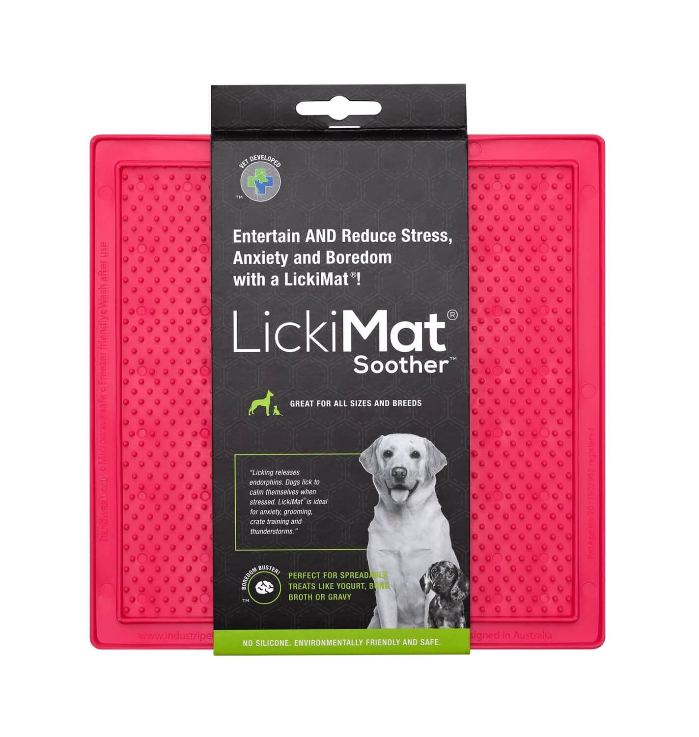 Lickimat Soother Classic Pink lakumatt koertele