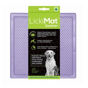 Lickimat Soother Classic Lavender lakumatt koertele