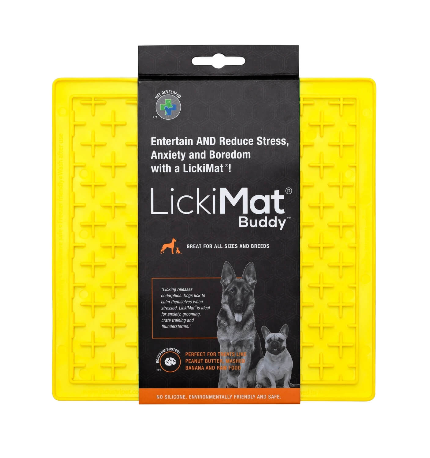 Lickimat Buddy Classic Yellow lakumatt koertele