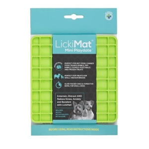 Lickimat Mini Playdate Green lakumatt koertele