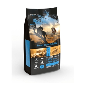 Ambrosia Teraviljavaba Värske Forelli ja Küülikulihaga kassidele 3kg (2x1,5kg)