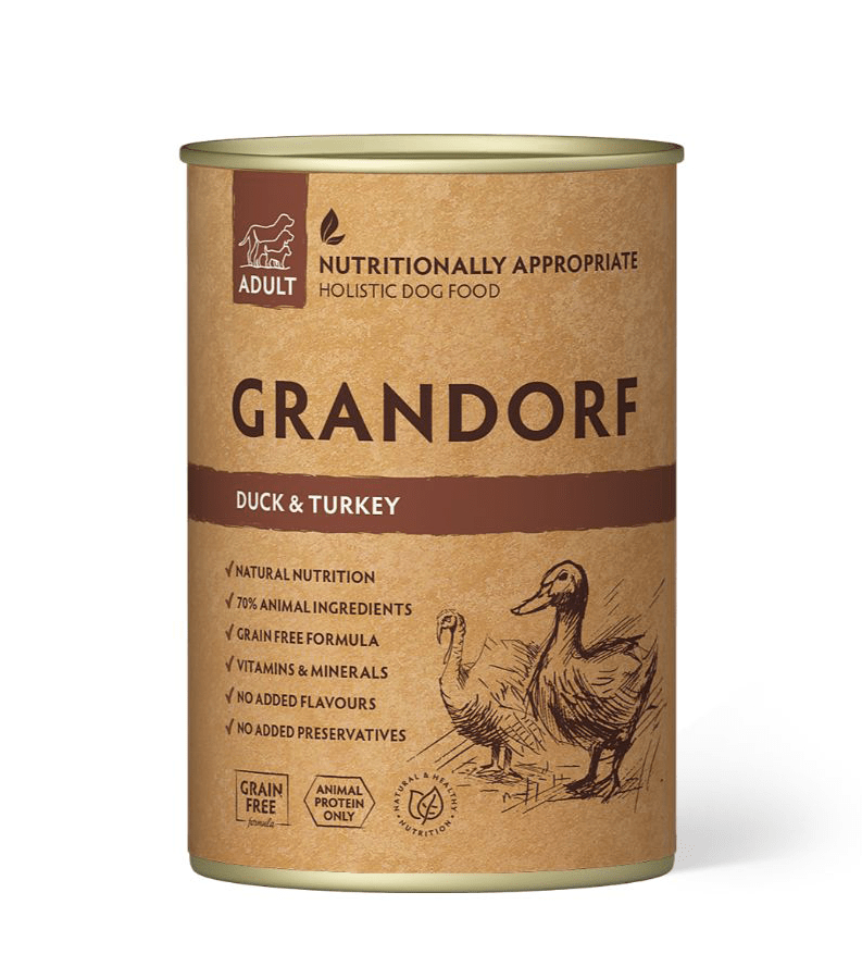 Grandorf Pardi- ja Kalkuniliha konserv koertele 400g