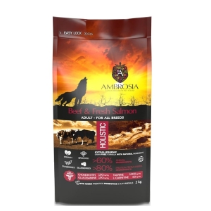 Ambrosia Veiseliha ja Värske Lõhe 6kg (3x2kg)