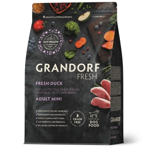 Grandorf Fresh Värske Pardiliha ja Bataat väikest tõugu koertele 3kg