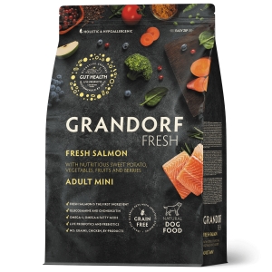 Grandorf Fresh Värske Lõhefilee ja Bataat väikest tõugu koertele 1kg