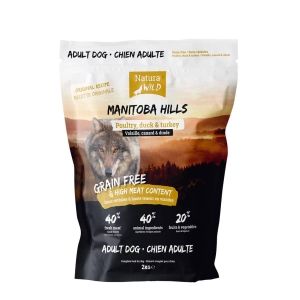 Natura Wild Manitoba Hills – Kana, Part ja Kalkun 2kg