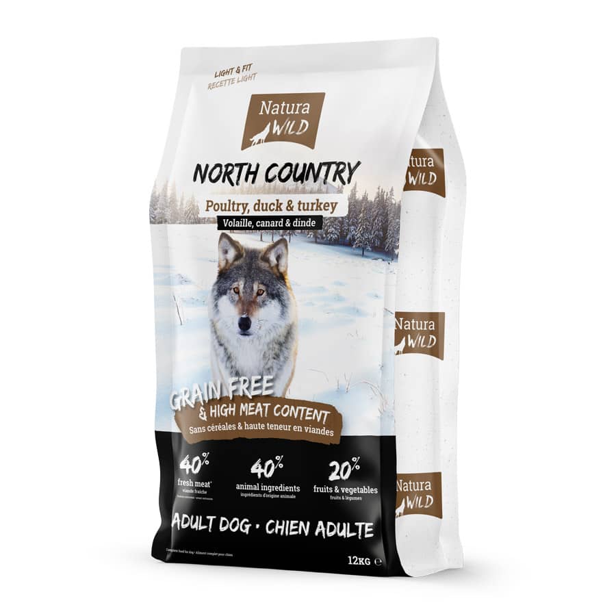Natura Wild North Country – Kana, Part ja Kalkun 12kg