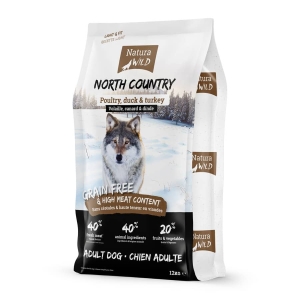 Natura Wild North Country – Kana, Part ja Kalkun 12kg