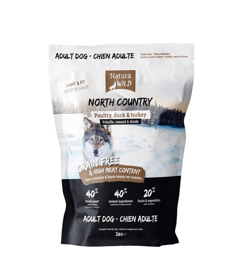 Natura Wild North Country – Kana, Part ja Kalkun 2kg