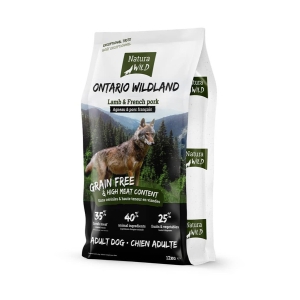 Natura Wild Ontario Wildland – Lammas ja Prantsuse sealiha 12kg
