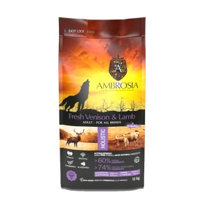 Ambrosia Värske Uluk ja Lammas 6kg (3x2kg)